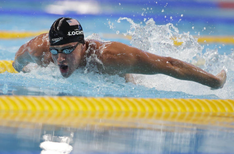 Ledecky, Lochte post US golden double