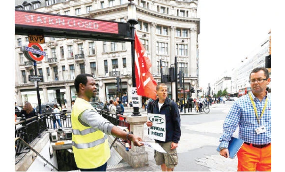 London Tube staff strike causes major disruption