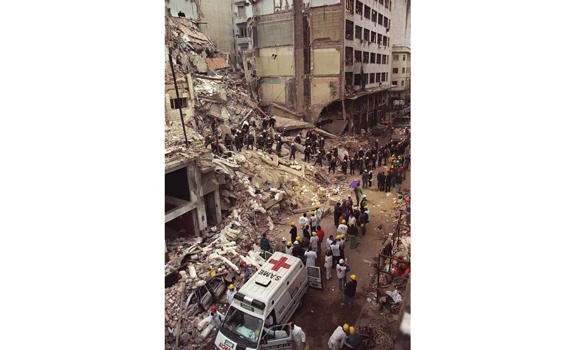 Former Argentine president on trial for bombing cover-up