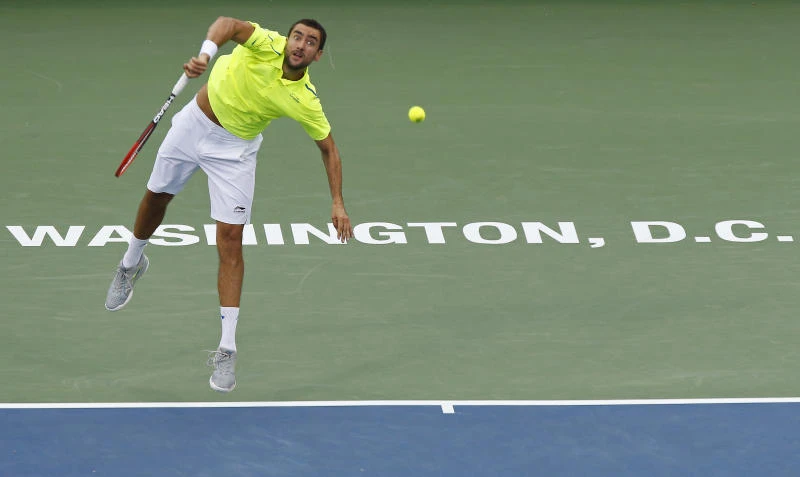 Nishikori, Cilic power into Washington quarters