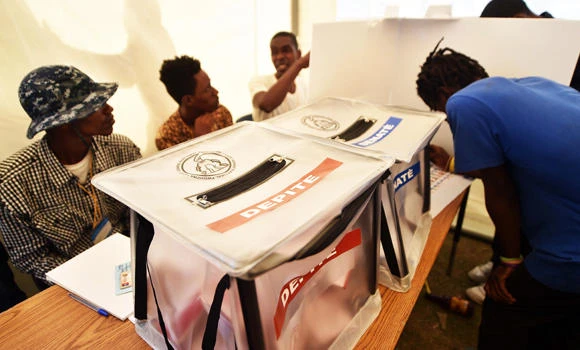 Disorder rife as Haitians vote in long-delayed polls