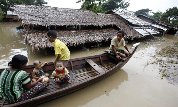 Nearly 1 million affected by Myanmar floods; 99 dead