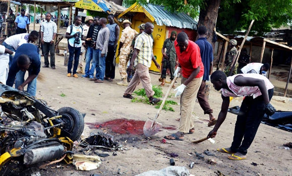 Blast kills around 50 in Nigeria’s Borno state