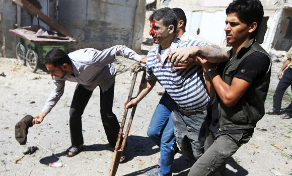 37 civilians killed in Syrian air raids