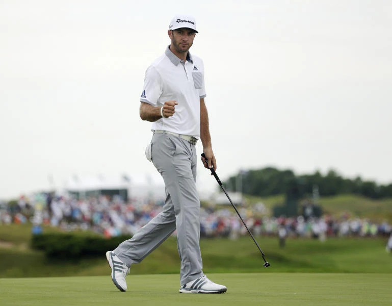 Dustin Johnson roars to early lead after eagle-aided 66 at Whistling Straits