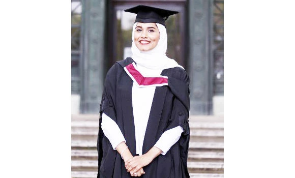 Jood Al-Harthi becomes a role model for scholarship students