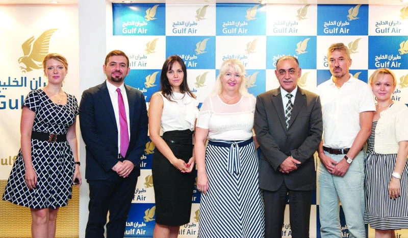 Gulf Air welcomes Russian trade representatives to Bahrain