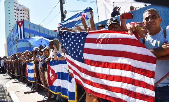US flag rises once again at embassy in Cuba