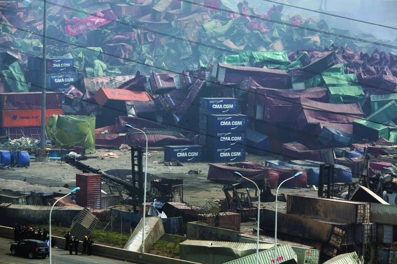 ’Hundreds of tons’ of cyanide at China blasts site