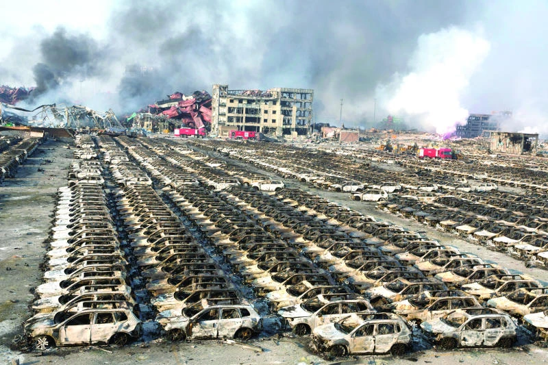 Global automakers hit hard by Tianjin blasts