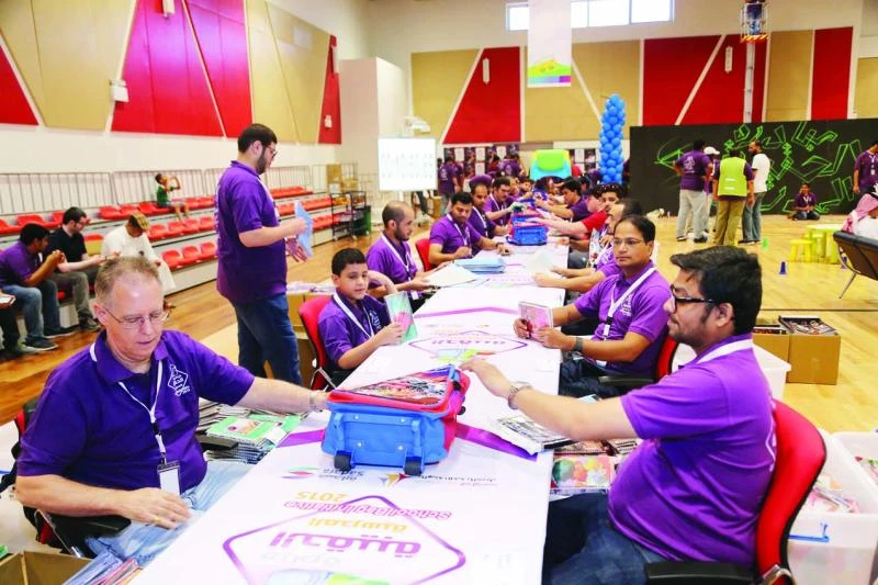 Sadara volunteers join forces with JVC for distribution of school bags