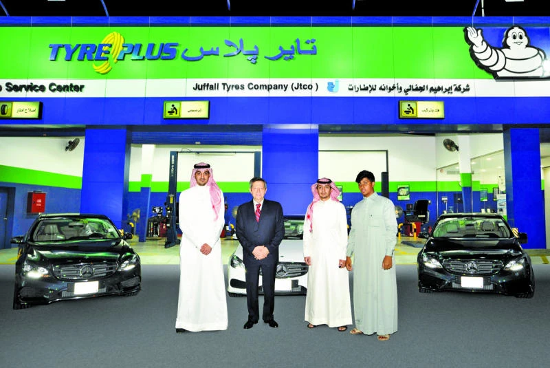 Juffali names Michelin tire campaign winners