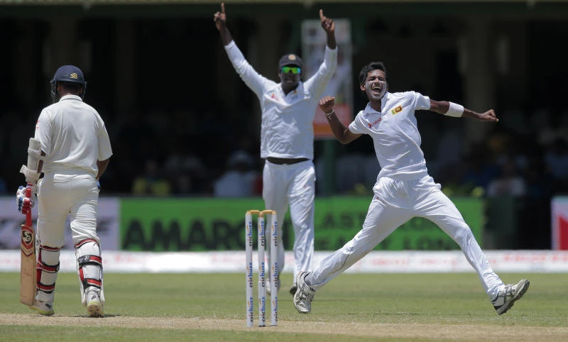 India make 393 in second Sri Lanka cricket Test