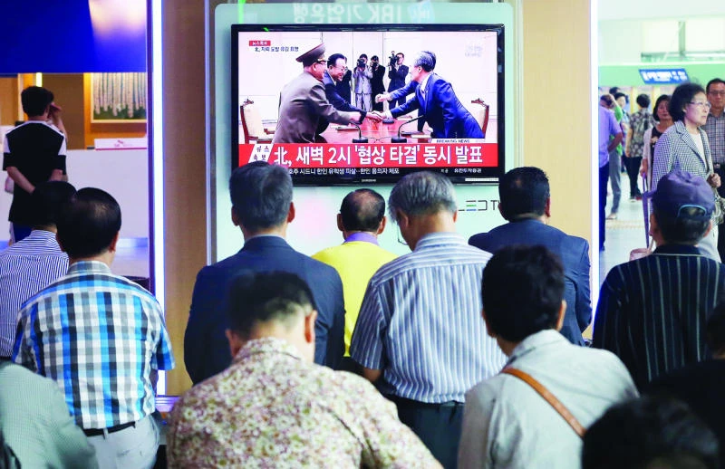 Seoul halts airing propaganda as rival Koreas reach agreement