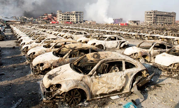 Beijing sacks top official after Tianjin explosions