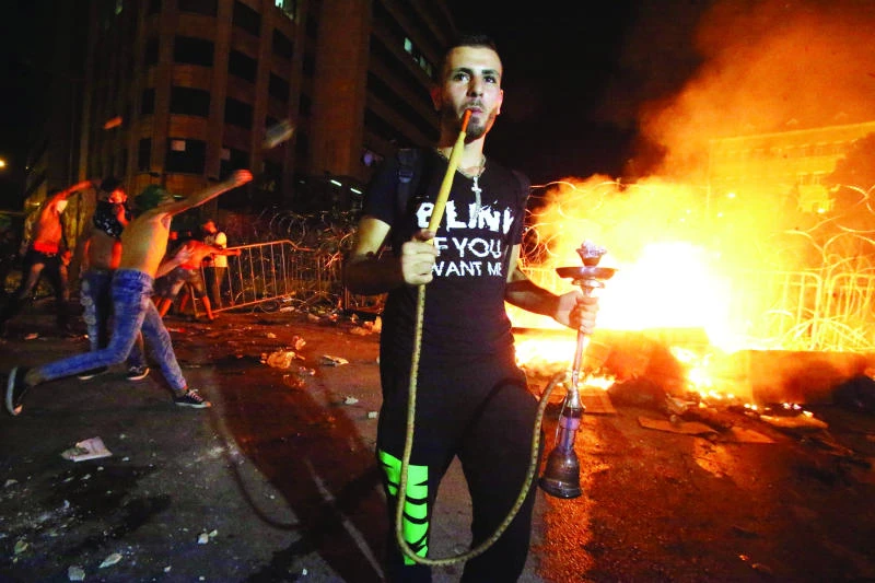Hezbollah throws weight behind protests, deepening crisis