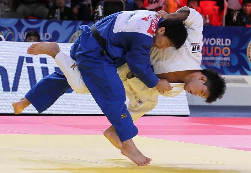Golden double for Japan at judo worlds