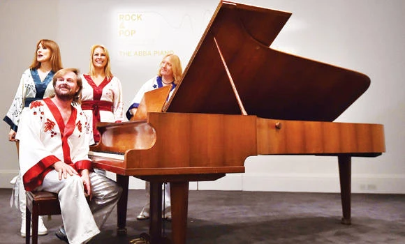 Mamma Mia! ABBA piano up for auction