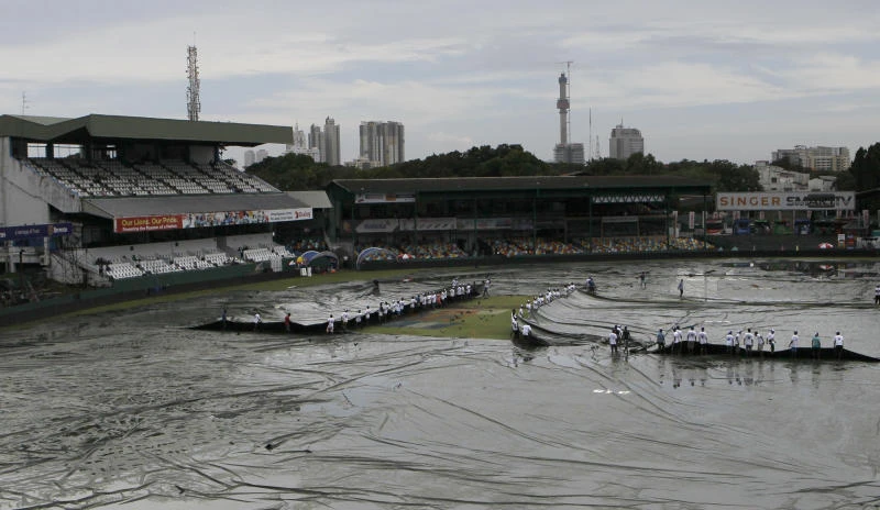 Rain ruins play after Sri Lanka rattles India