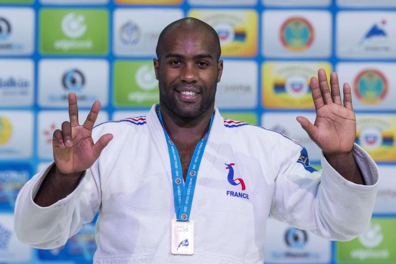 France's Riner wins gold at world judos