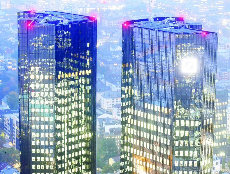 Legal charges threaten Deutsche Bank’s recovery