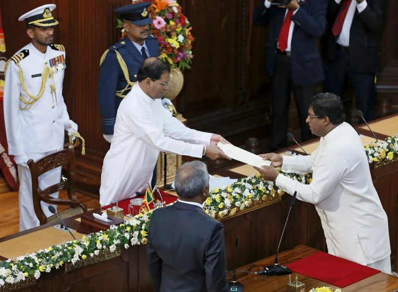 Sri Lankan leader adds rival parties to consensus Cabinet