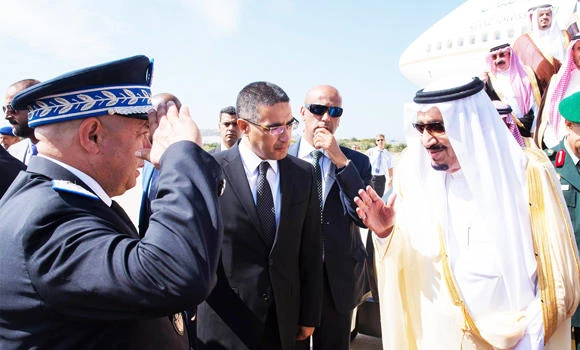 American hospitality impresses king