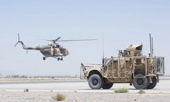11 Afghan policemen perish in air attack