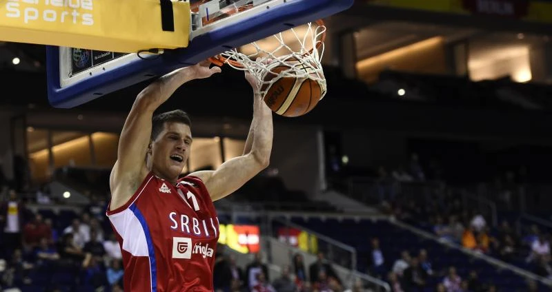 Serbia trounces Turkey 91-72 to stay perfect