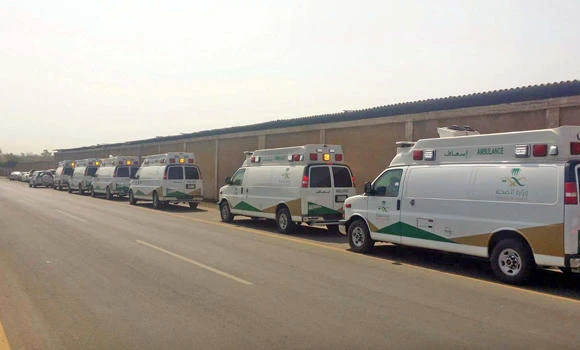 157 ambulances readied for pilgrims