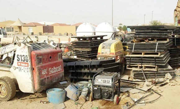 Five held for robbing truckers