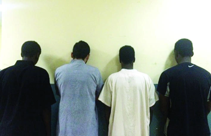 Gang of four held for robberies in Riyadh