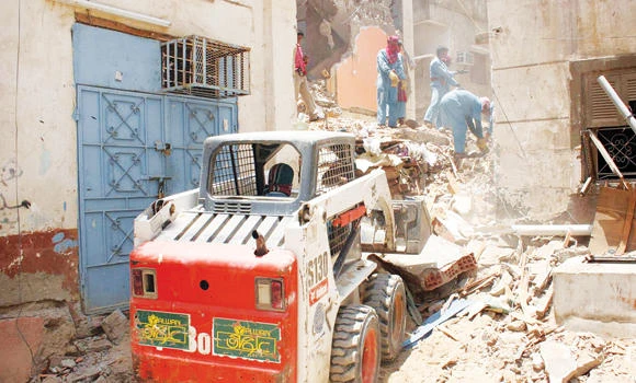 7,500 Jeddah buildings tottering