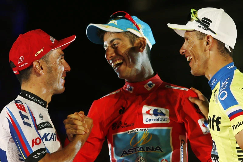 Aru’s time comes at end of wacky Vuelta