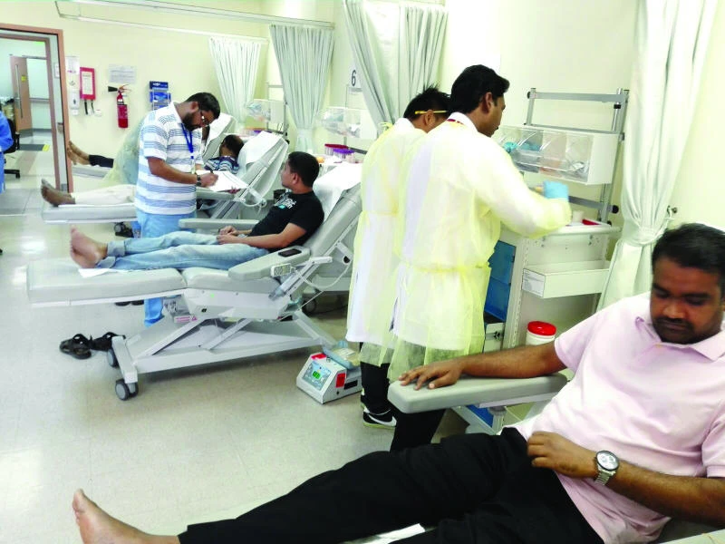Indian expats donate 282 units of blood for pilgrims