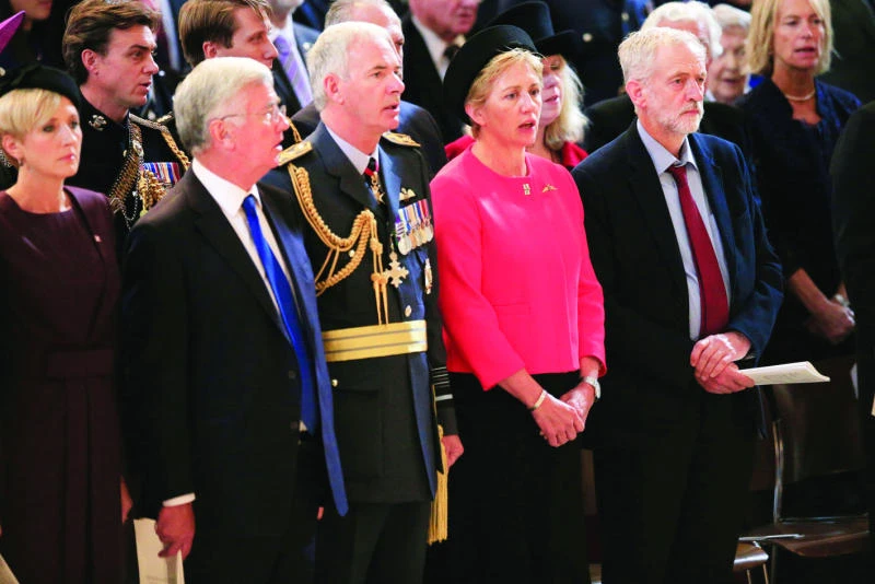 UK Labor’s Corbyn under fire for not singing national anthem