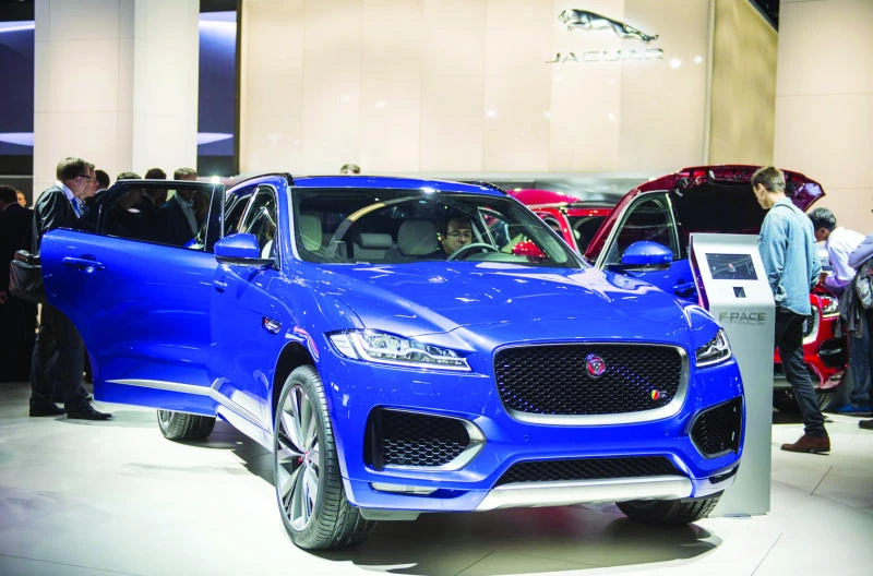 Luxury automakers roll out powerful SUVs at motor show