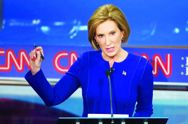 US Republican debate brings outsider Fiorina to the fore