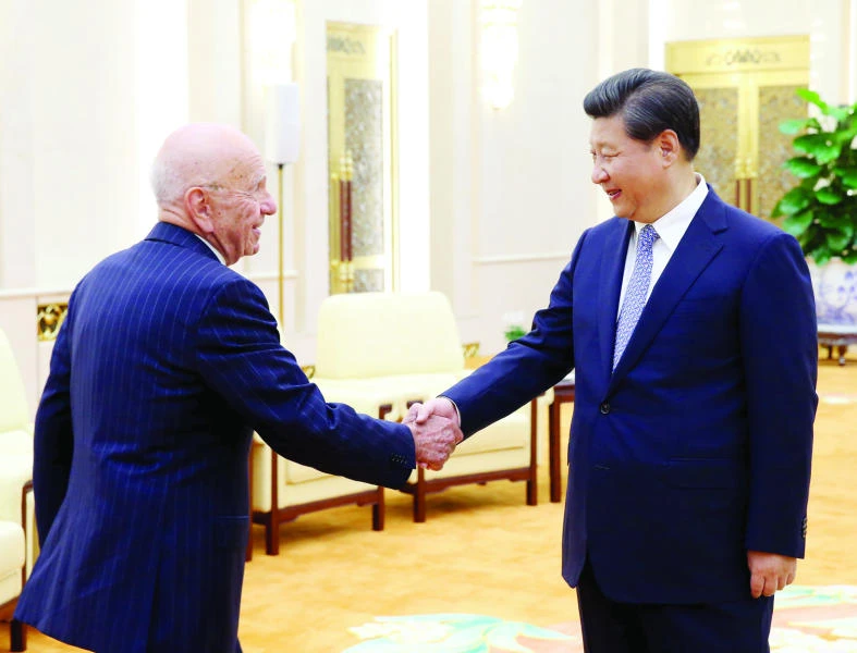 Western media ‘welcome’ in China, Xi tells Murdoch