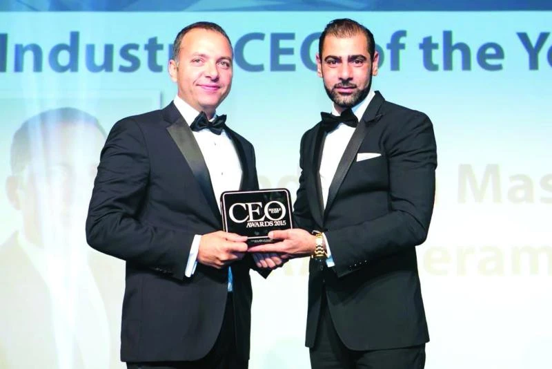 Abdallah Massaad gets Industrial CEO of the Year award