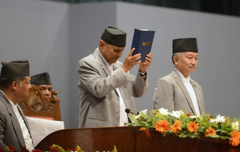 Nepal adopts new constitution amid protests