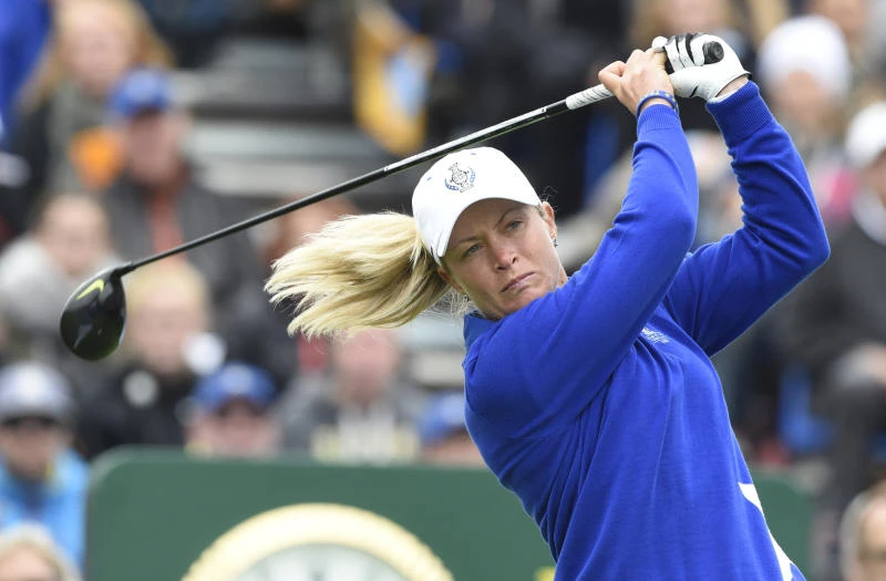 Pettersen apologizes for controversial call in Solheim Cup