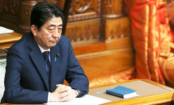 Abe’s popularity drops after Japan defense laws passed