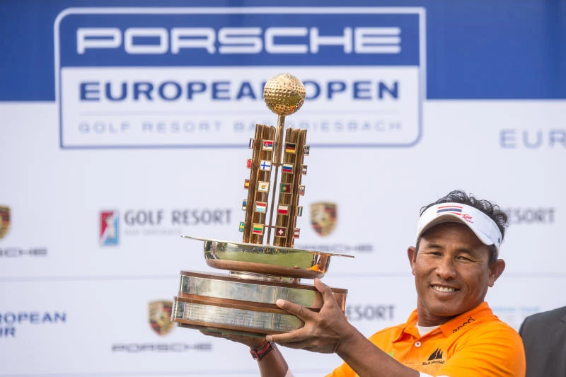 Thongchai Jaidee captures European Open crown