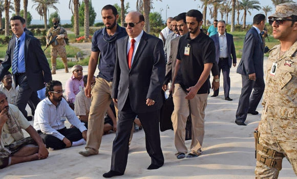 Hadi to Yemen rebels: Surrender weapons and we'll talk