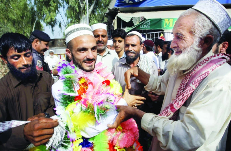 Pak pilgrim recounts saving wife on wheelchair during stampede