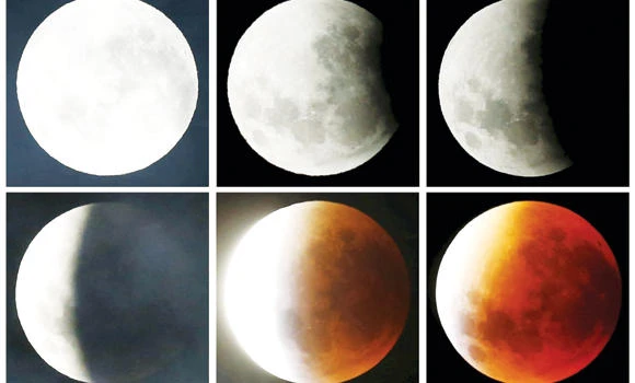 ‘Super blood moon’ shines bright across the world