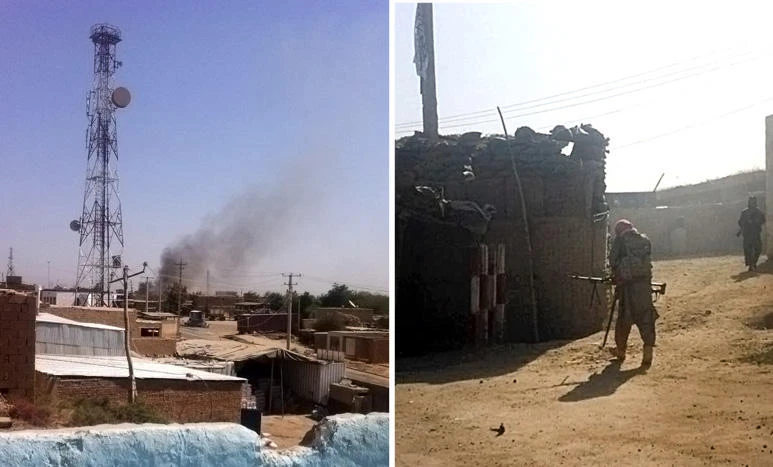 Afghan Taliban seize much of northern city center