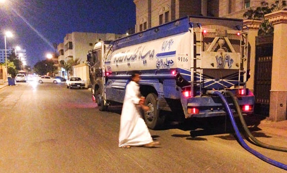 Water crisis hits 5
districts in Jeddah