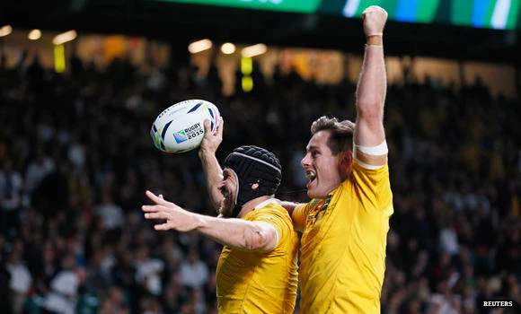 Australia send England tumbling out of the World Cup